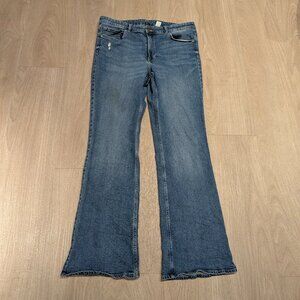 H&M Bootcut highwaist &denim jeans